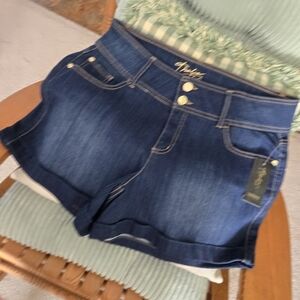 Thalia Demin Shorts